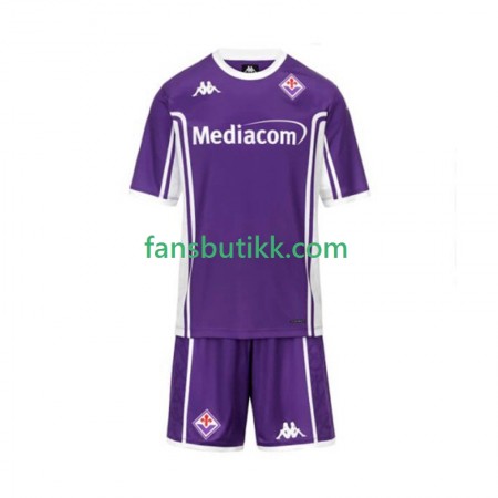 Fotballdrakt ACF Fiorentina Barn Hjemmetrøye 2025-2026 Kortermet
